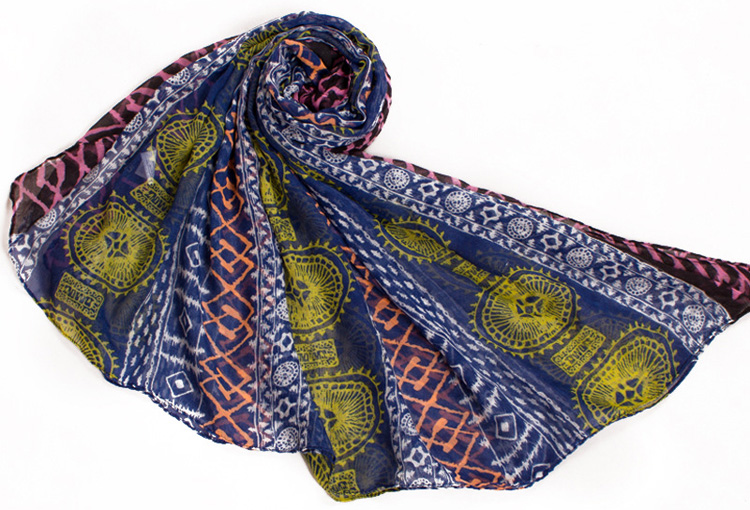 Wholesale viscose pattern scarf