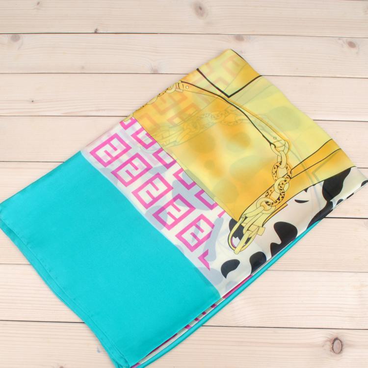 Silk leopard print scarf wholesale