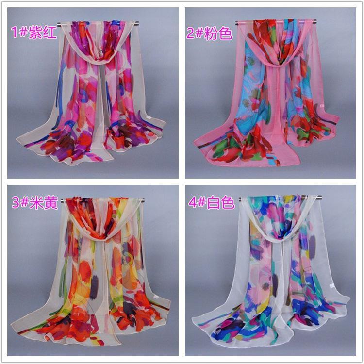 Silk georgette scarf sale