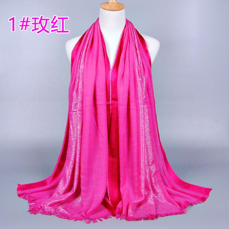 Gold silk scarf wholesale