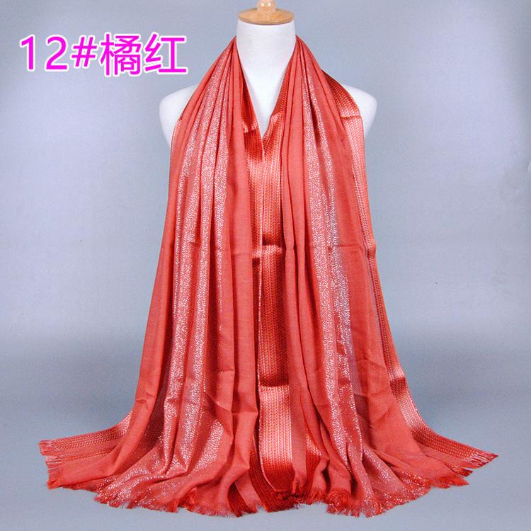 Gold silk scarf wholesale