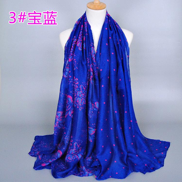 Viscose dot scarf wholesale