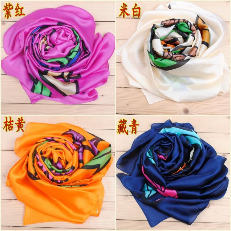 Wholesale silk long scarf