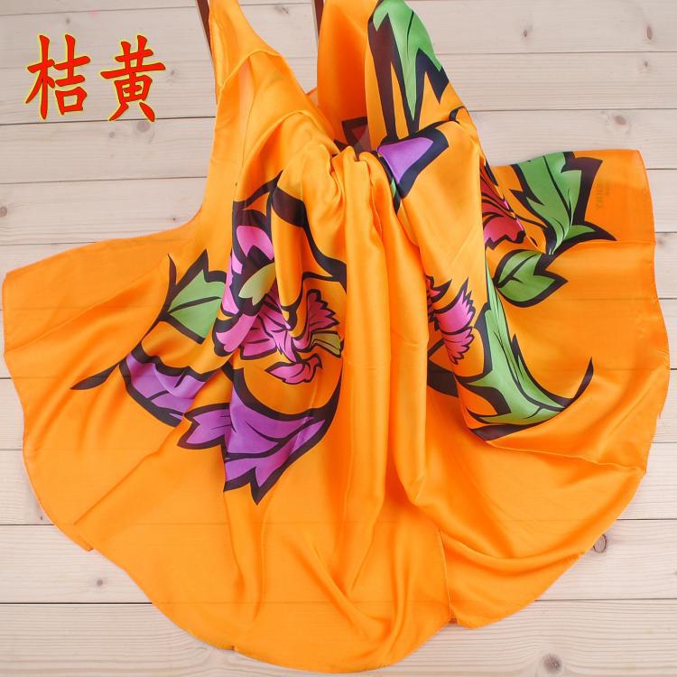 Wholesale silk long scarf