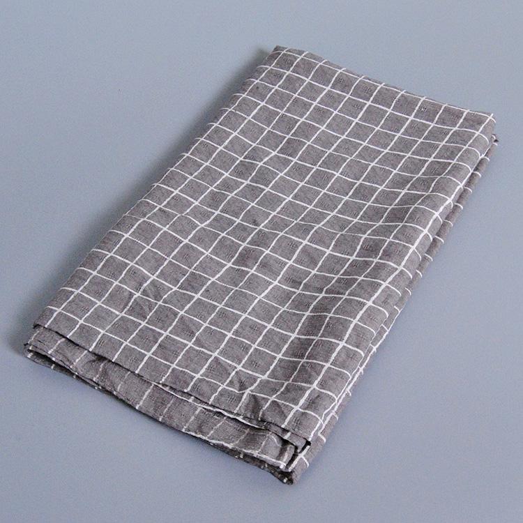 Pure cotton plaid scarf