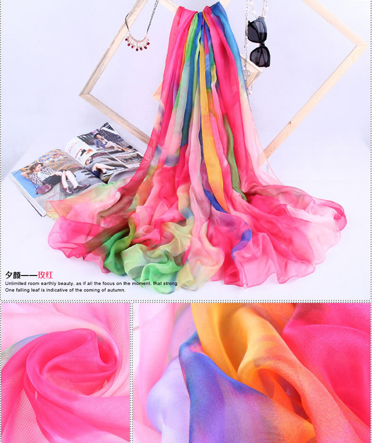 Silk shawls and wraps