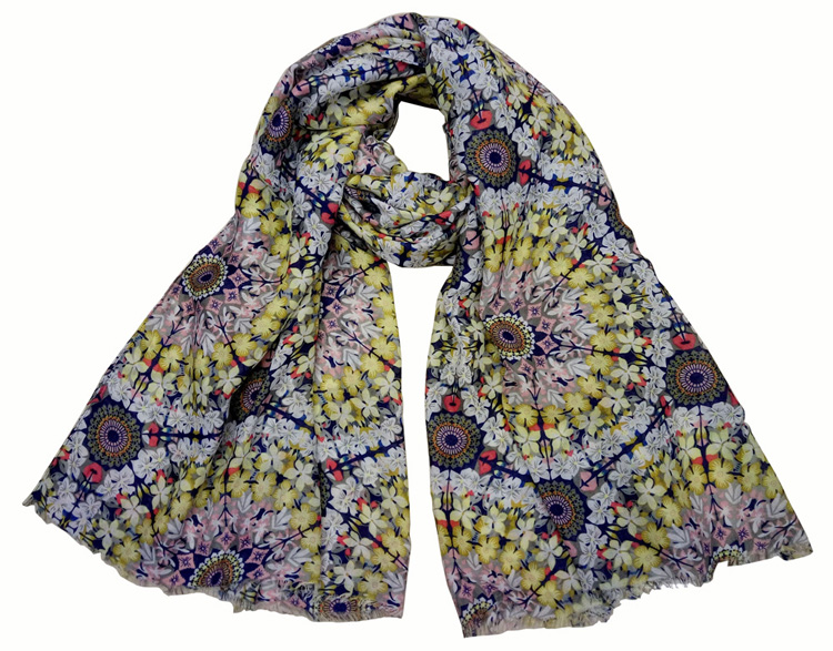 Wholesale silk velvet scarf
