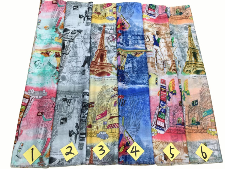 Custom printed scarves