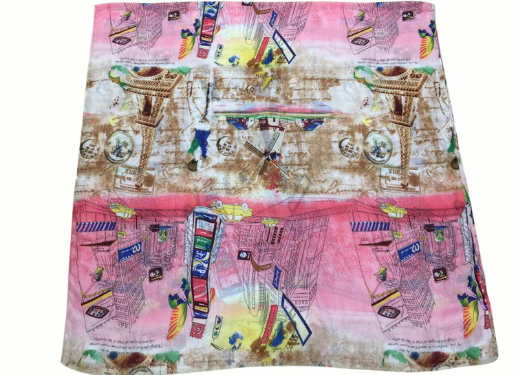 Custom printed scarves