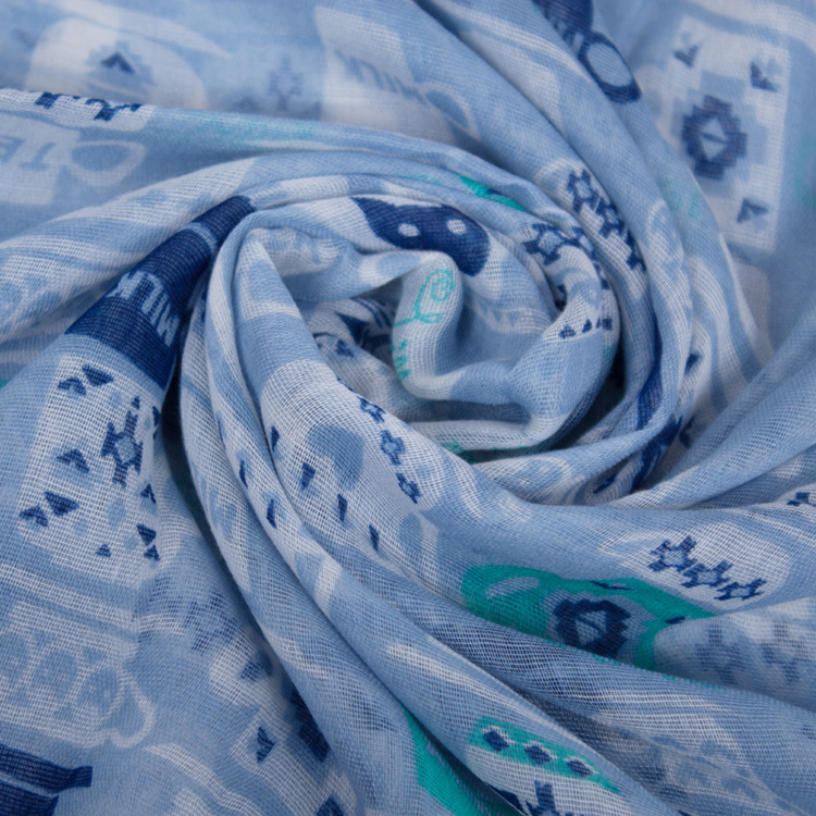 Viscose print scarf wholesale