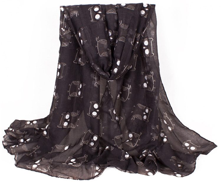Knitted owl scarf wholesale Knitted owl scarf wholesale