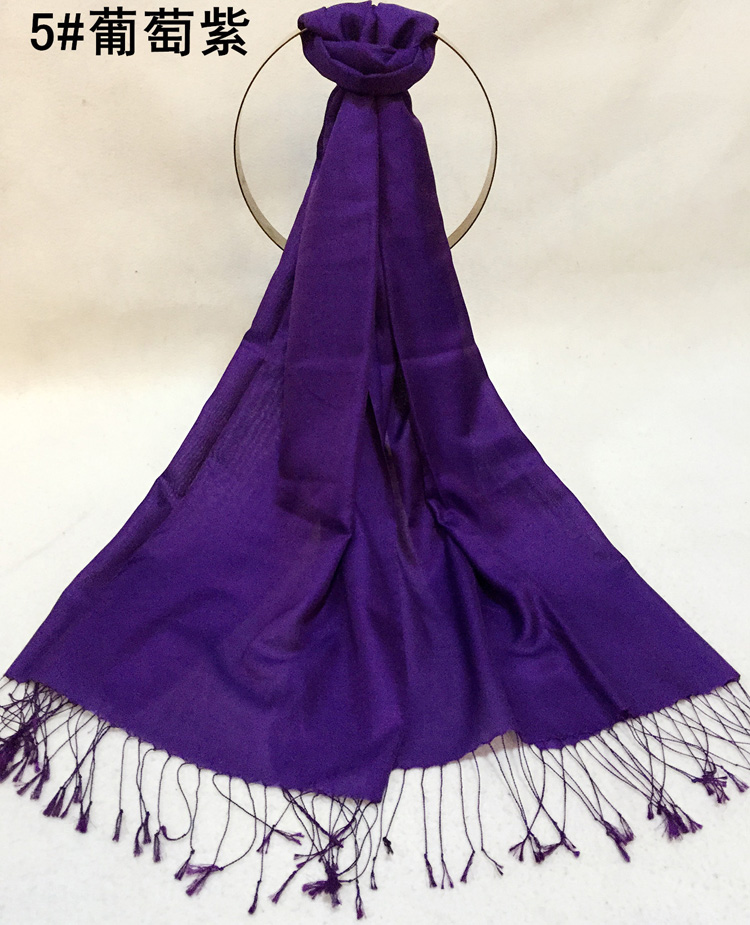Silk cotton printed scarf