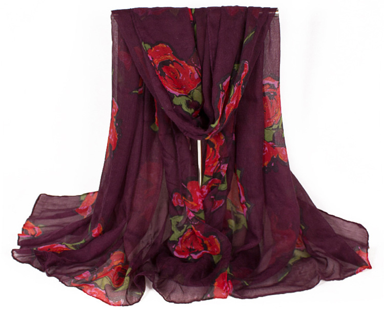 Silk scarf india