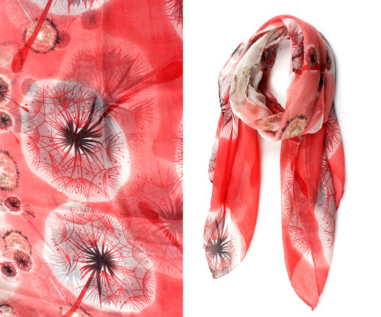 100 percent viscose scarves