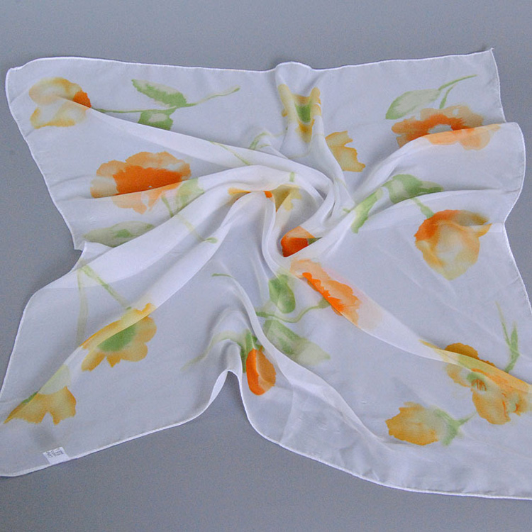 Chiffon square head scarves