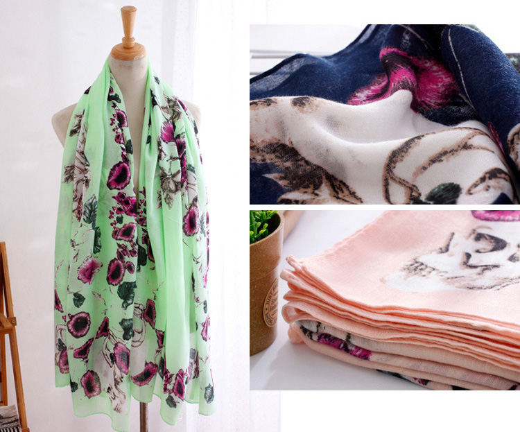 Wholesale cotton skull scarf