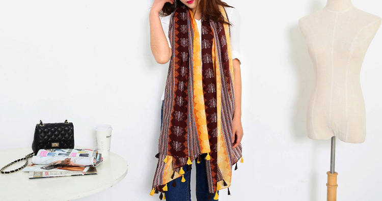 Cotton linen scarves