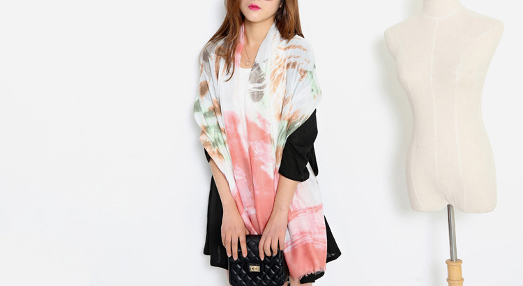 Tiger silk scarf