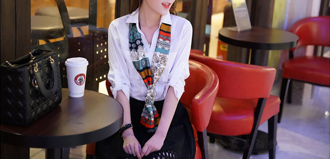 Korea silk scarf wholesale
