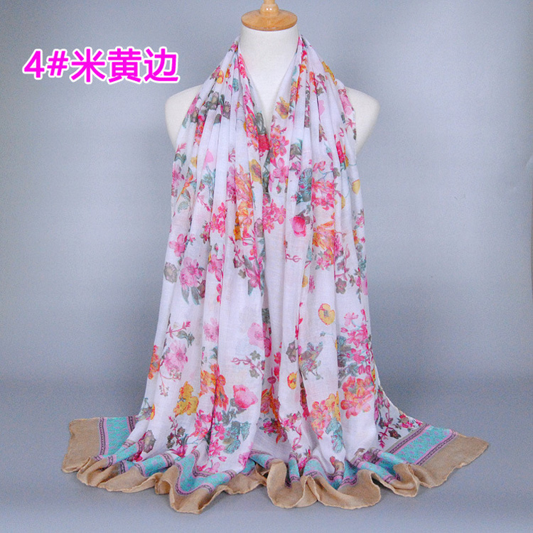 Wholesale silk black scarf