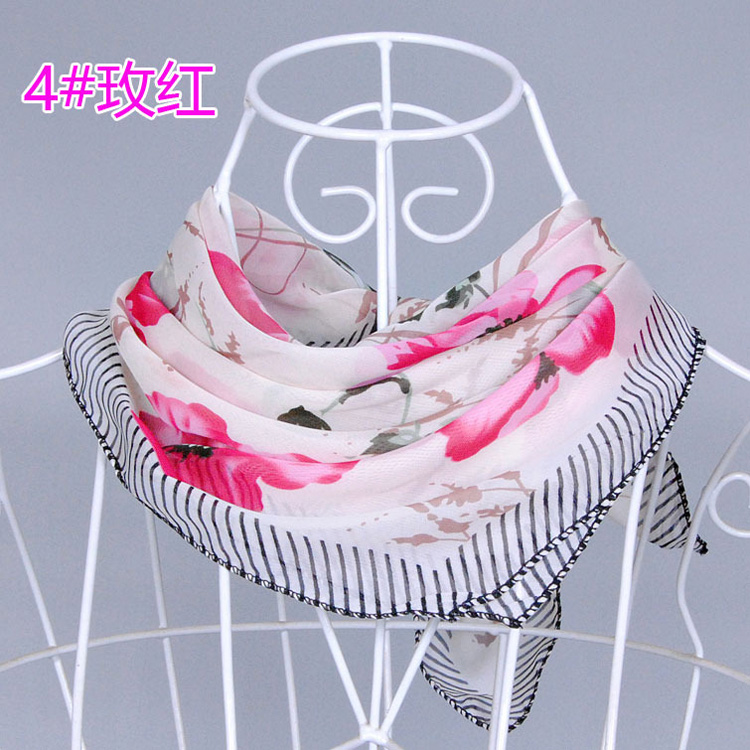 Wholesale scarf square chiffon