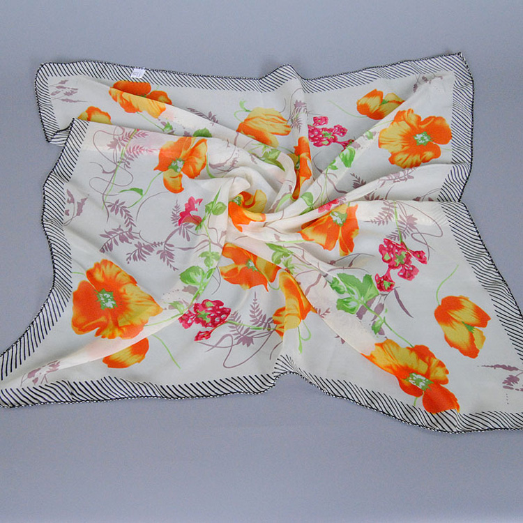 Wholesale scarf square chiffon