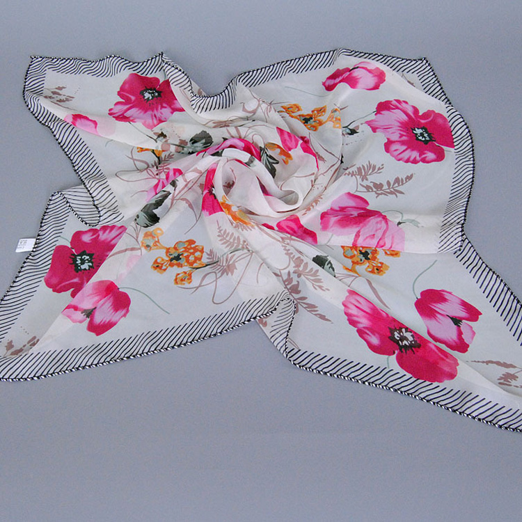 Wholesale scarf square chiffon