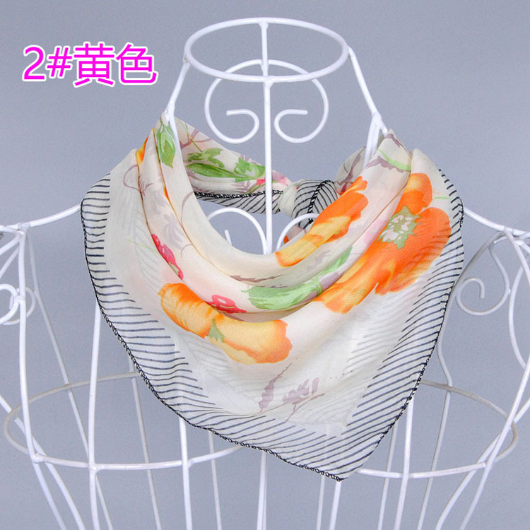 Wholesale scarf square chiffon