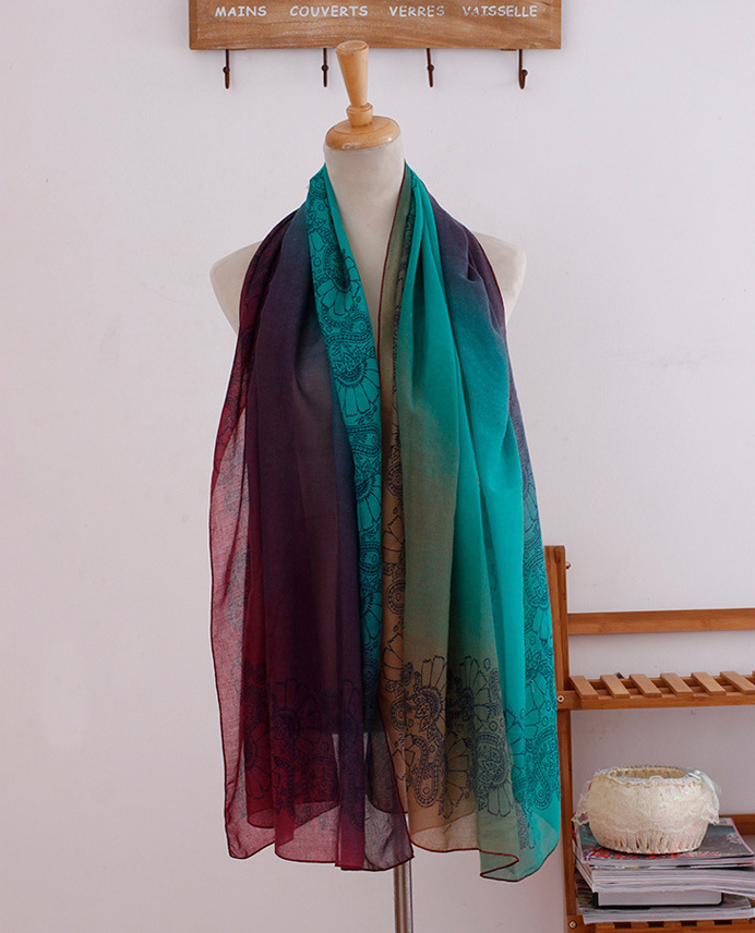 Summer scarf fashion