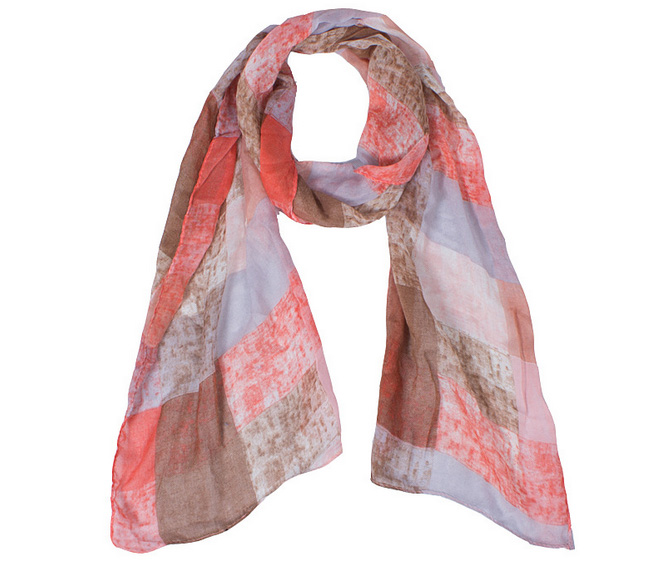 Plaid viscose scarf wholesale