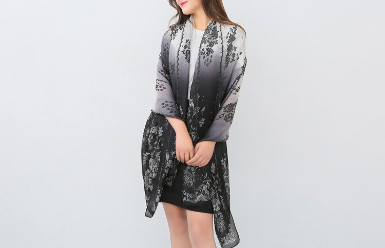 Butterfly print scarf wholesale
