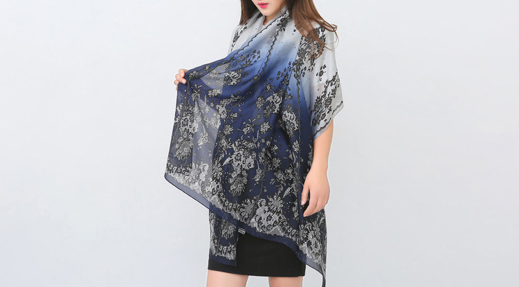 Butterfly print scarf wholesale