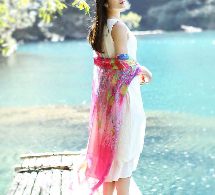 Shanghai silk scarf wholesale