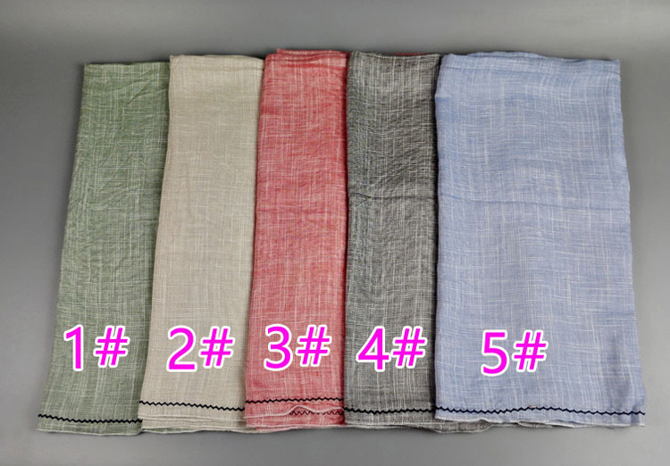 Cotton winter scarves