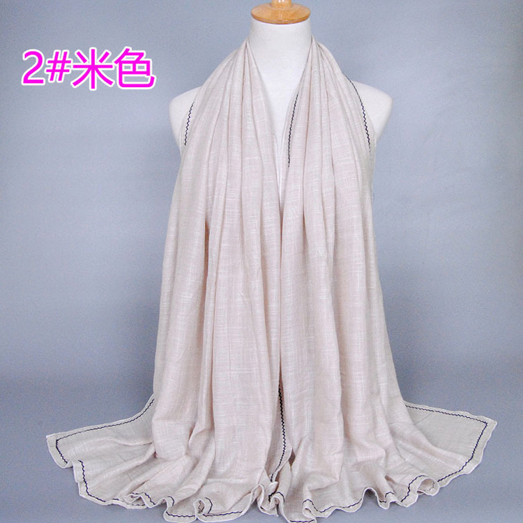 Cotton winter scarves