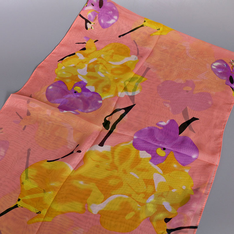 Wholesale chiffon scarf floral
