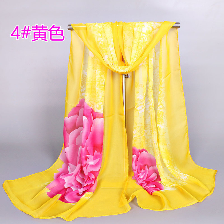 Silk infinity scarves