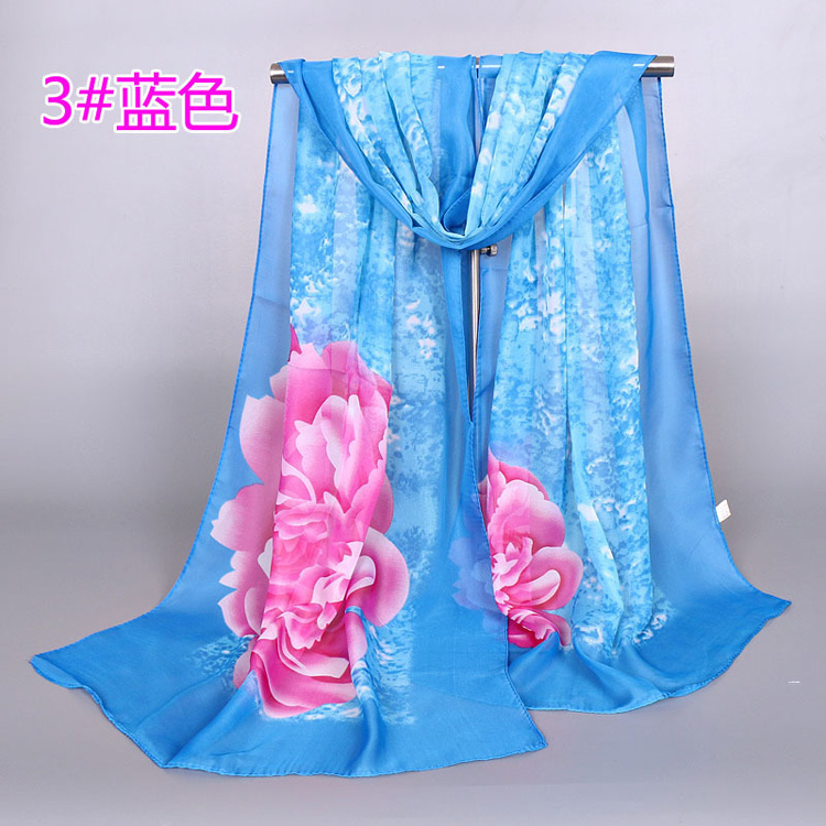 Silk infinity scarves