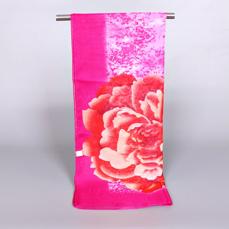 Silk infinity scarves