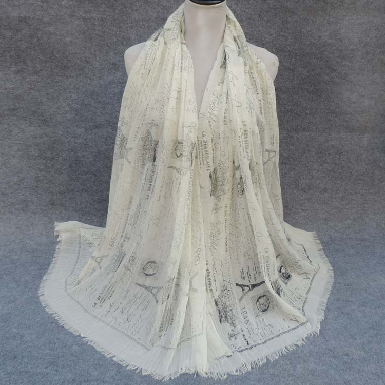 French cotton scarves