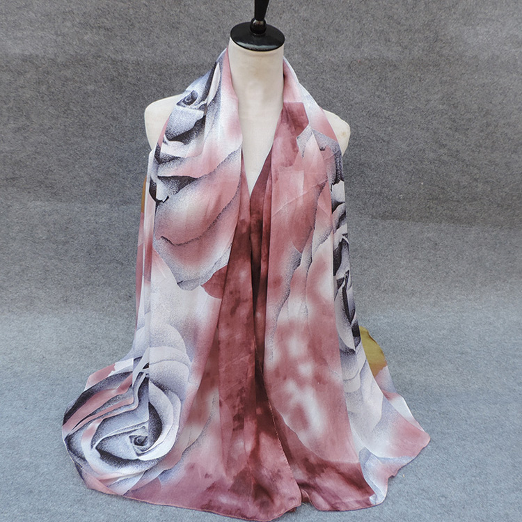 Linen infinity scarf
