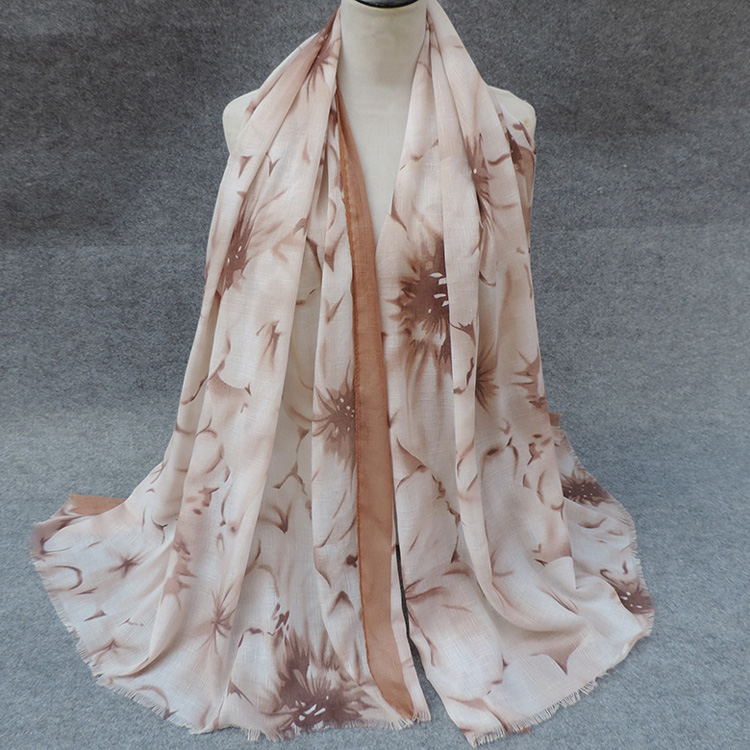 Tie dyed cotton scarves