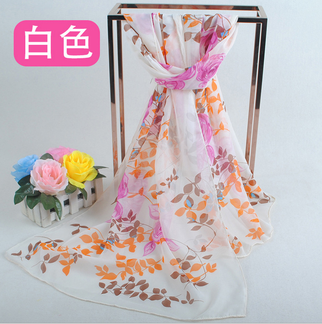 Nylon chiffon scarves