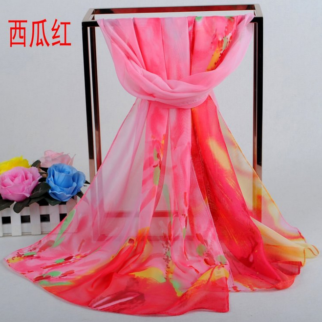 Lavender chiffon scarf wholesale