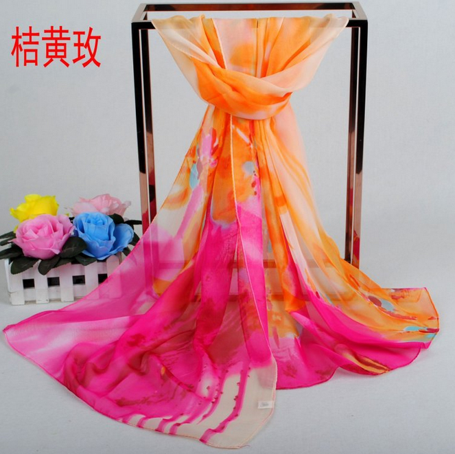 Lavender chiffon scarf wholesale