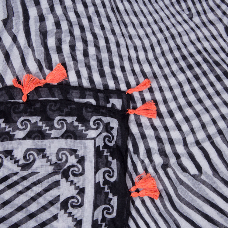 Cotton vintage scarf