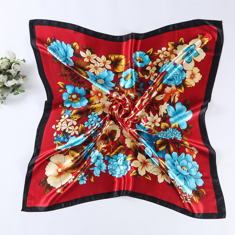 Square scarf for woman