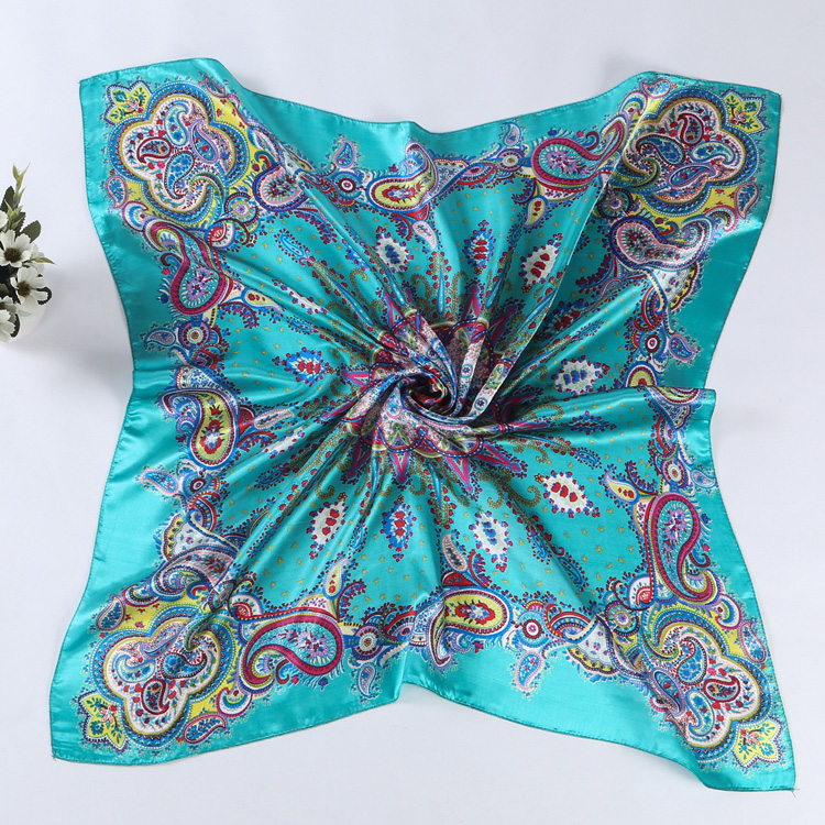 Womens silk neck scarves