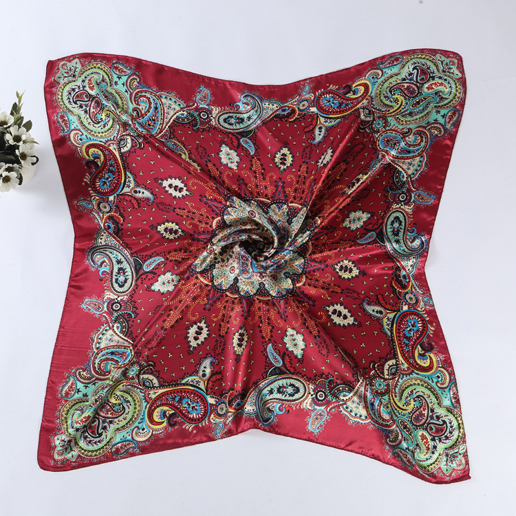 Womens silk neck scarves