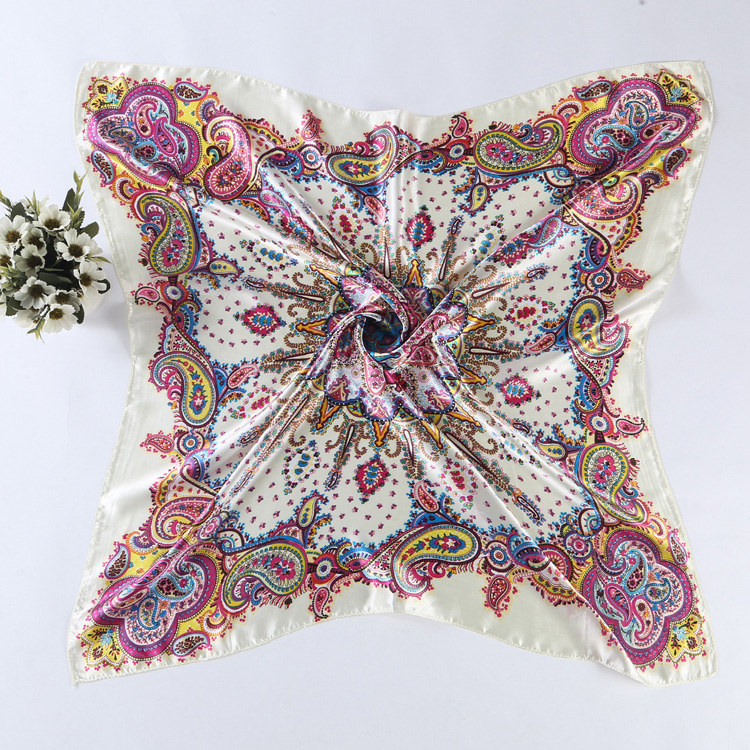 Womens silk neck scarves